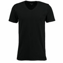 Bild 1 von Herren-T-Shirt Slim Fit / Stretch, Schwarz, XL