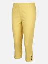 Bild 1 von Damen Capri Hose mit seitlichen Knöpfen
                 
                                                        Gelb