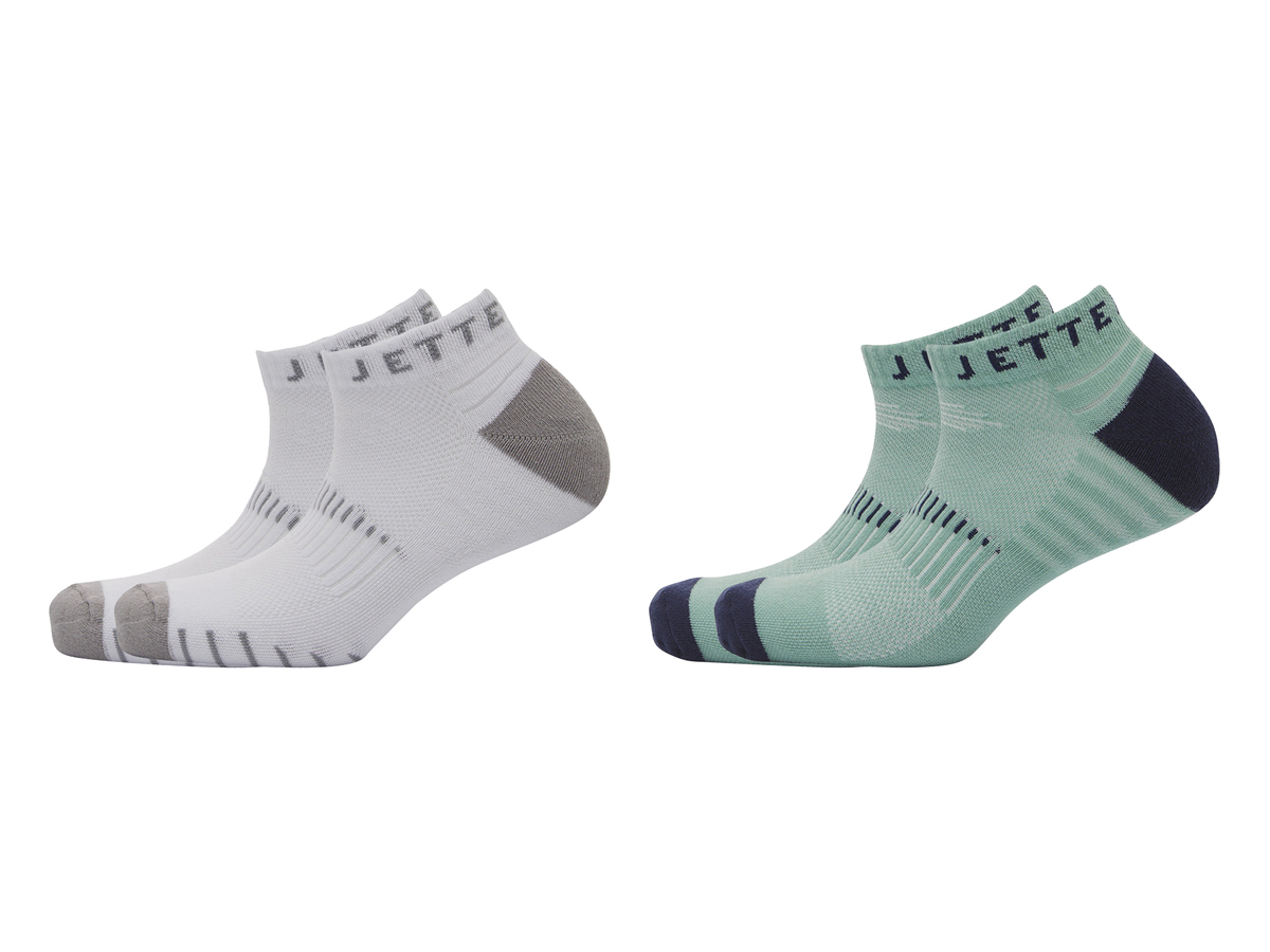 Bild 1 von CRIVIT Damen Sport-Sneakersocken, 2 Paar, mit Baumwolle