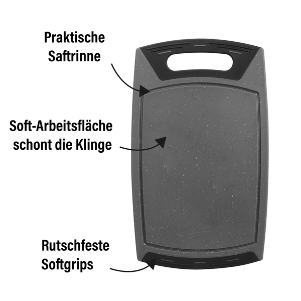 Bild 4 von STONELINE® Schneidebrett und Gemüsemesser Set, 2-tlg.