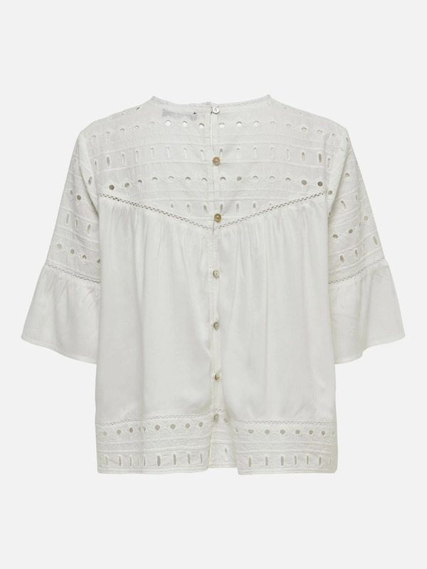 Bild 2 von Only ONLIRINA EMB ANGLAISE Bluse
                 
                                                        Weiß