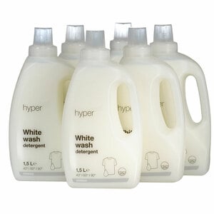 Hyper Clean Waschmittel, Weiß, 1,5 l