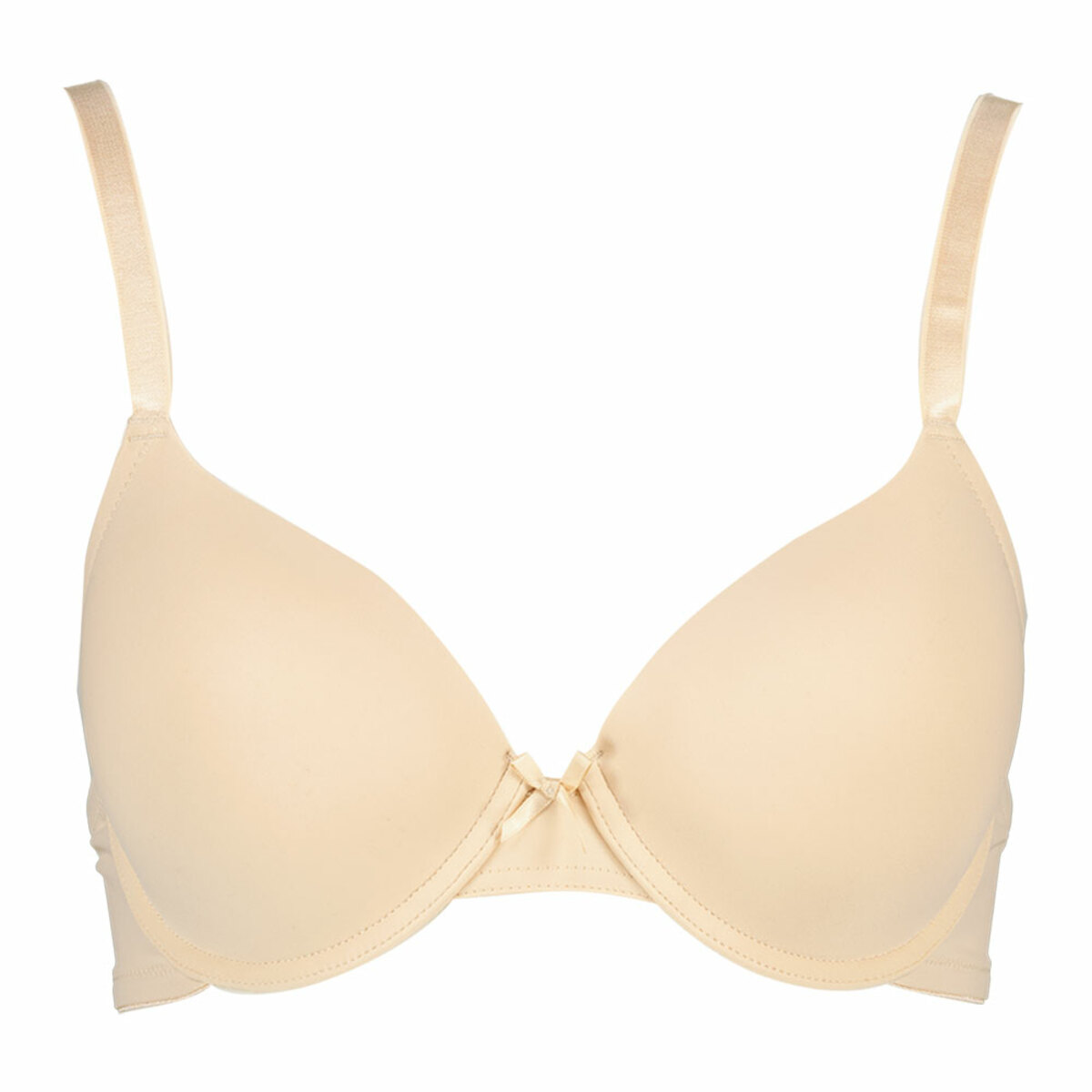 Bild 1 von Gepolsterter BH Körbchengröße A-E Stretch, Beige, 85E