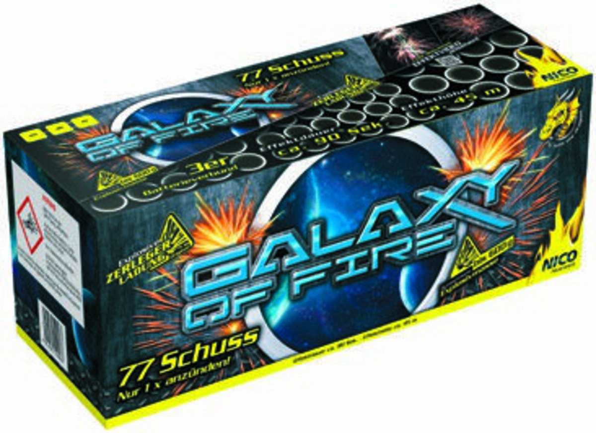 Bild 1 von NICO Galaxy of Fire 77 Schuss