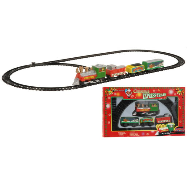 Bild 1 von Weihnachtseisenbahn-Set 9-teilig batteriebetrieben