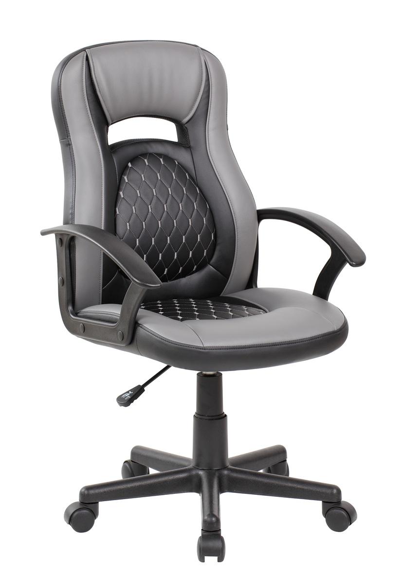 Bild 1 von FEMO höhenverstellbarer Drehstuhl FM-2509 schwarz/grau