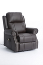 Bild 2 von Happy Home elektrisch Relaxsessel mit verstellbarer Rückenlehne und Fußteil dunkelbraun