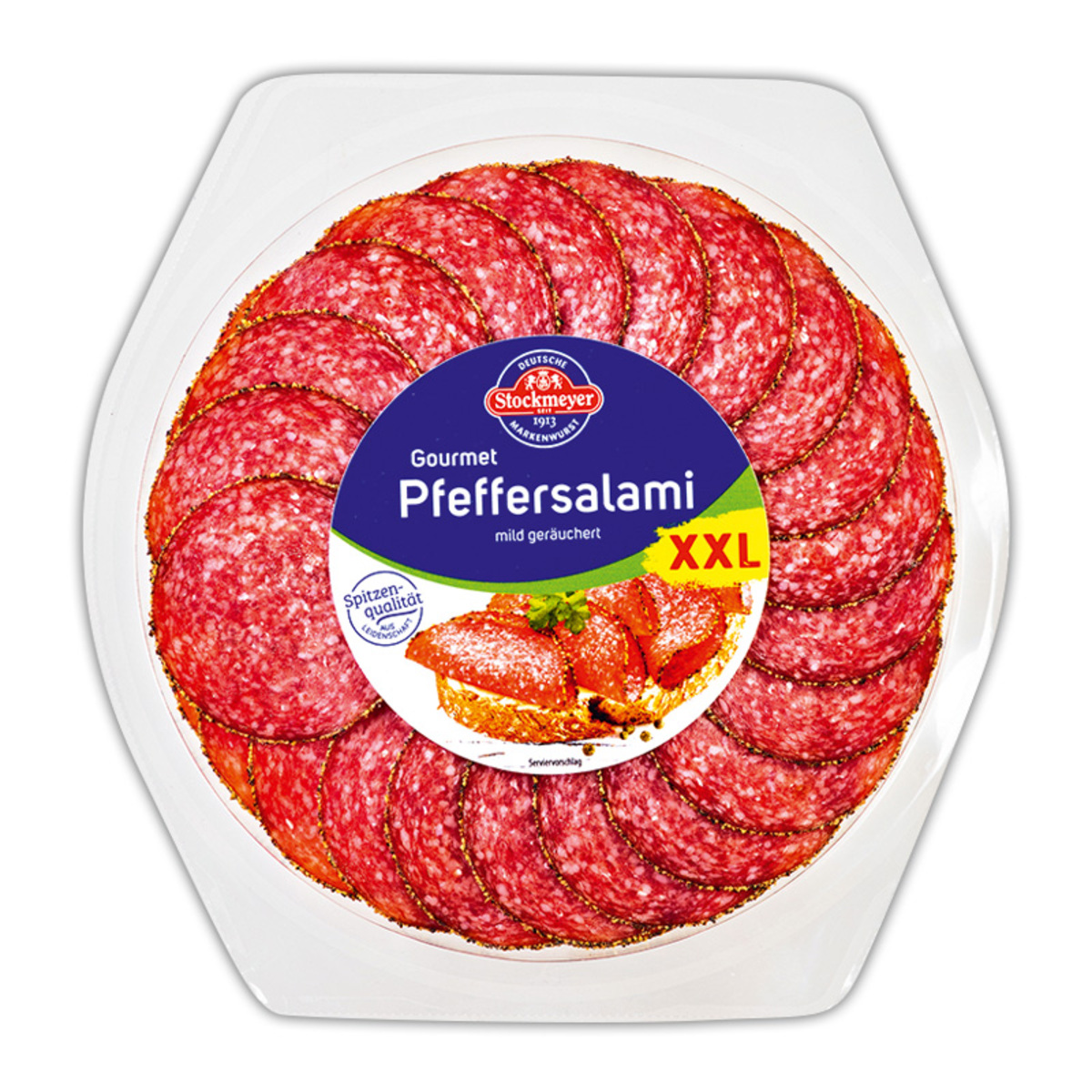 Bild 2 von Stockmeyer XXL Salami im Teller