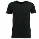 Bild 1 von Herren-T-Shirt Kurze Ärmel Slim Fit / Stretch, Schwarz, XL