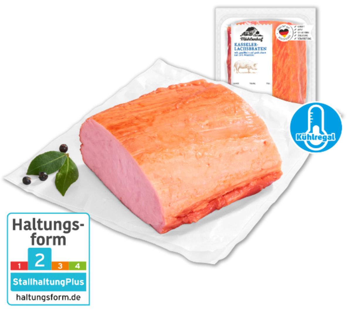 Bild 1 von MÜHLENHOF Frischer Kasseler-Lachsbraten*