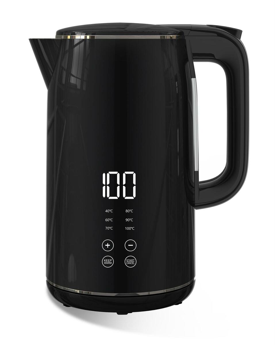 Bild 2 von Kalorik Wasserkocher mit LED-Temperaturanzeige 1,7 Liter schwarz TKG JK 2000