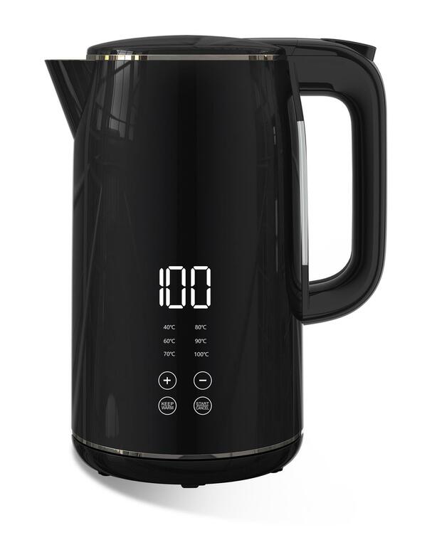 Bild 2 von Kalorik Wasserkocher mit LED-Temperaturanzeige 1,7 Liter schwarz TKG JK 2000