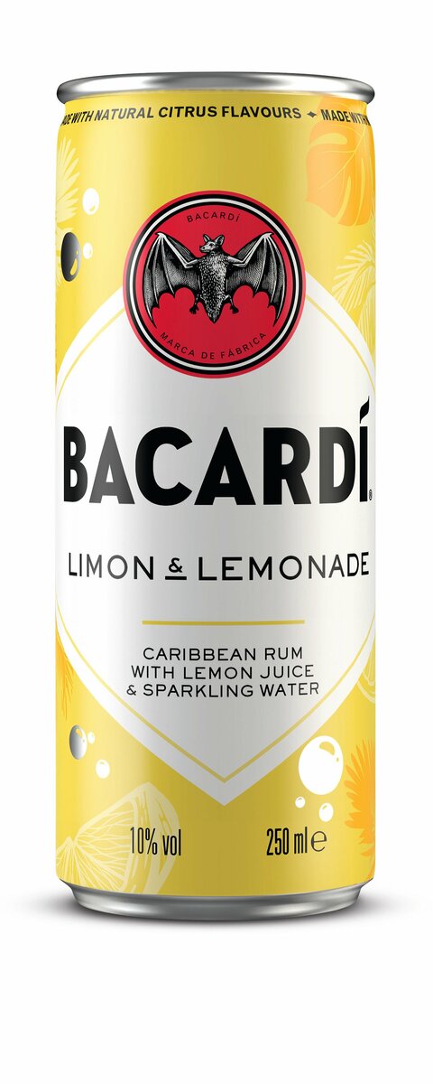 Bild 1 von Bacardi Limon & Lemonade 0,25L