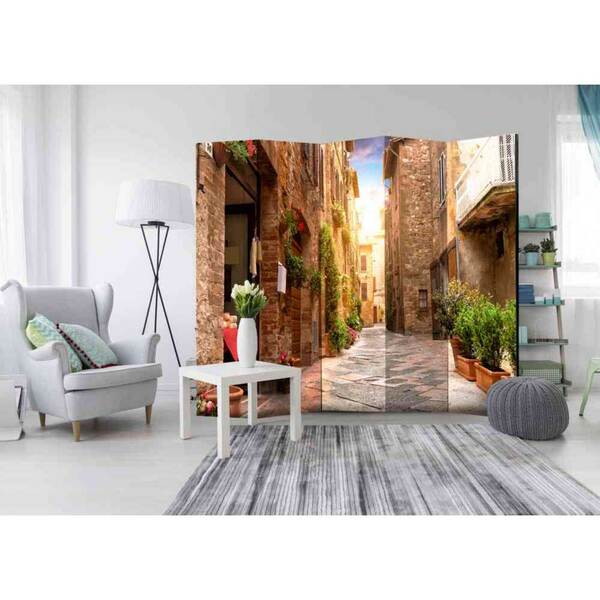 Bild 1 von Spanische Wand mit Toskana Altstadt 225 cm breit