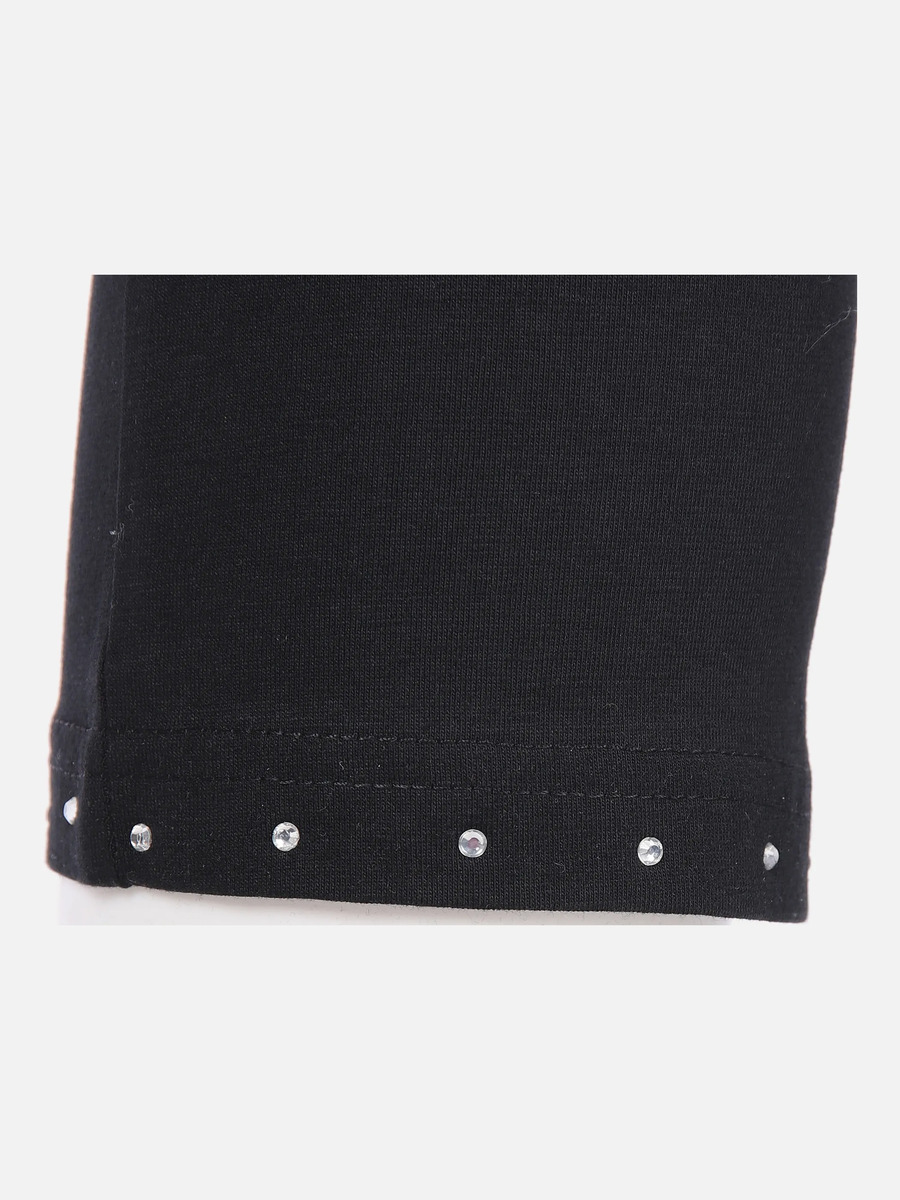 Bild 3 von Damen Leggings mit Strasssteinchen
                 
                                                        Schwarz