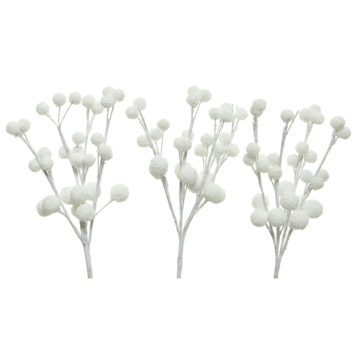 Bild 1 von Beerenzweig 3 Stück mit Schneeoptik