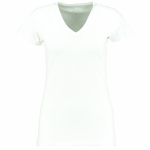 Bild 1 von Damen T-Shirt, Weiß, 38