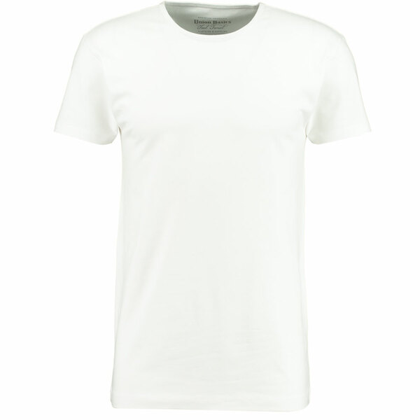 Bild 1 von Herren-T-Shirt Kurze Ärmel Slim Fit / Stretch, Weiß, XL