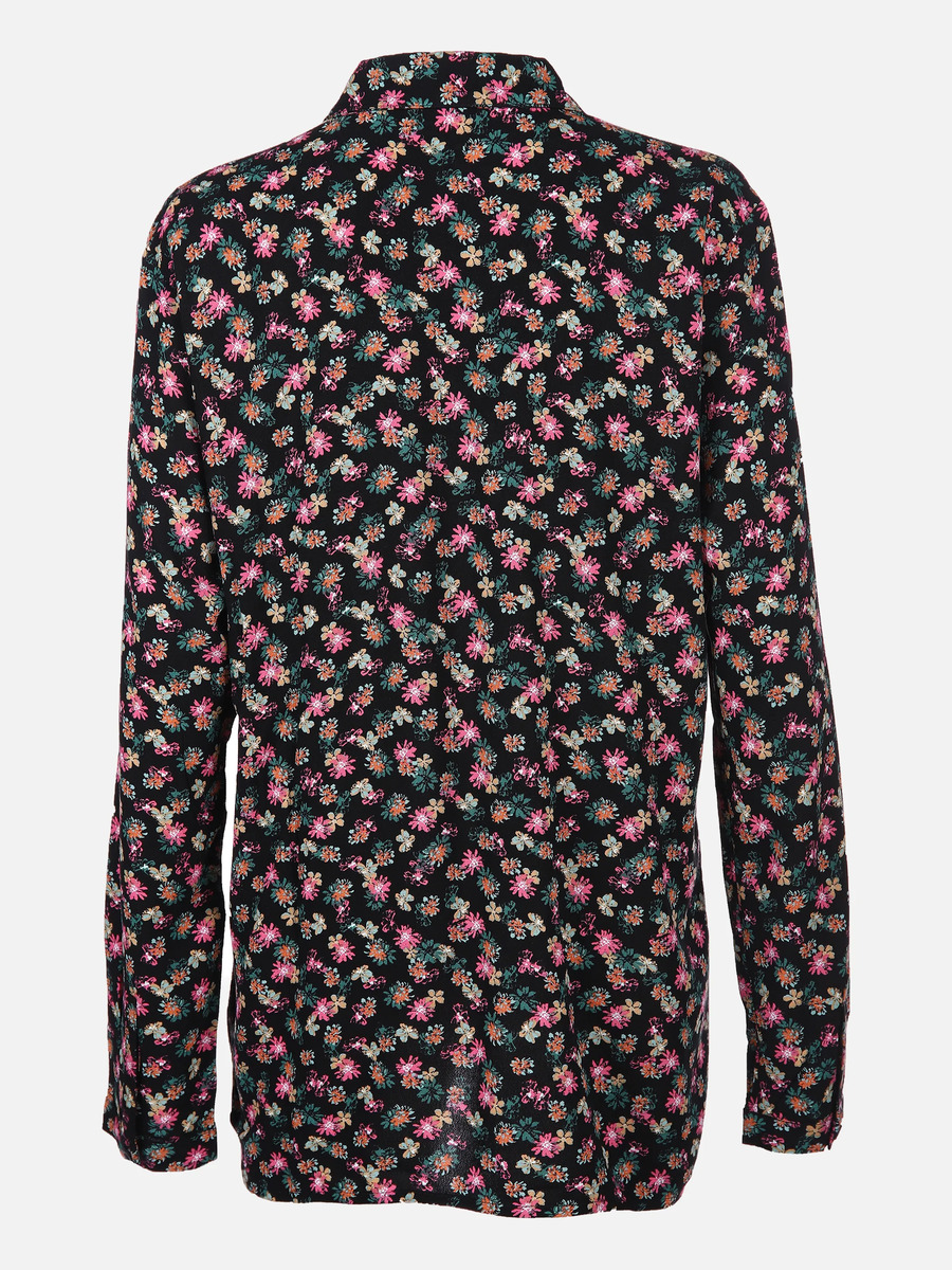 Bild 2 von Damen Bluse mit Alloverprint
                 
                                                        Schwarz