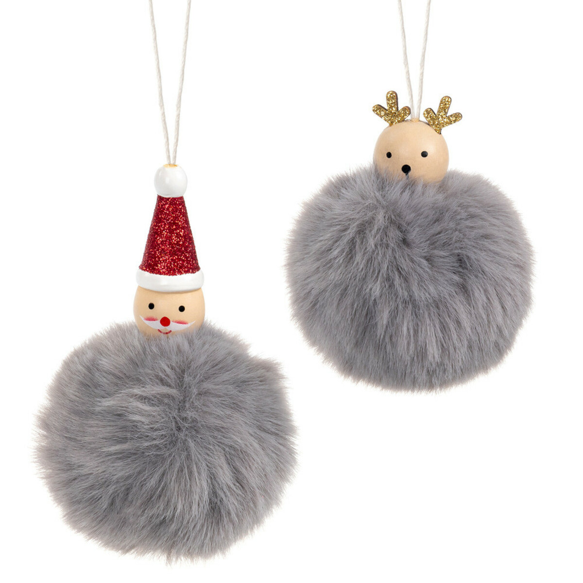 Bild 1 von Weihnachtskugeln mit Aufhänger