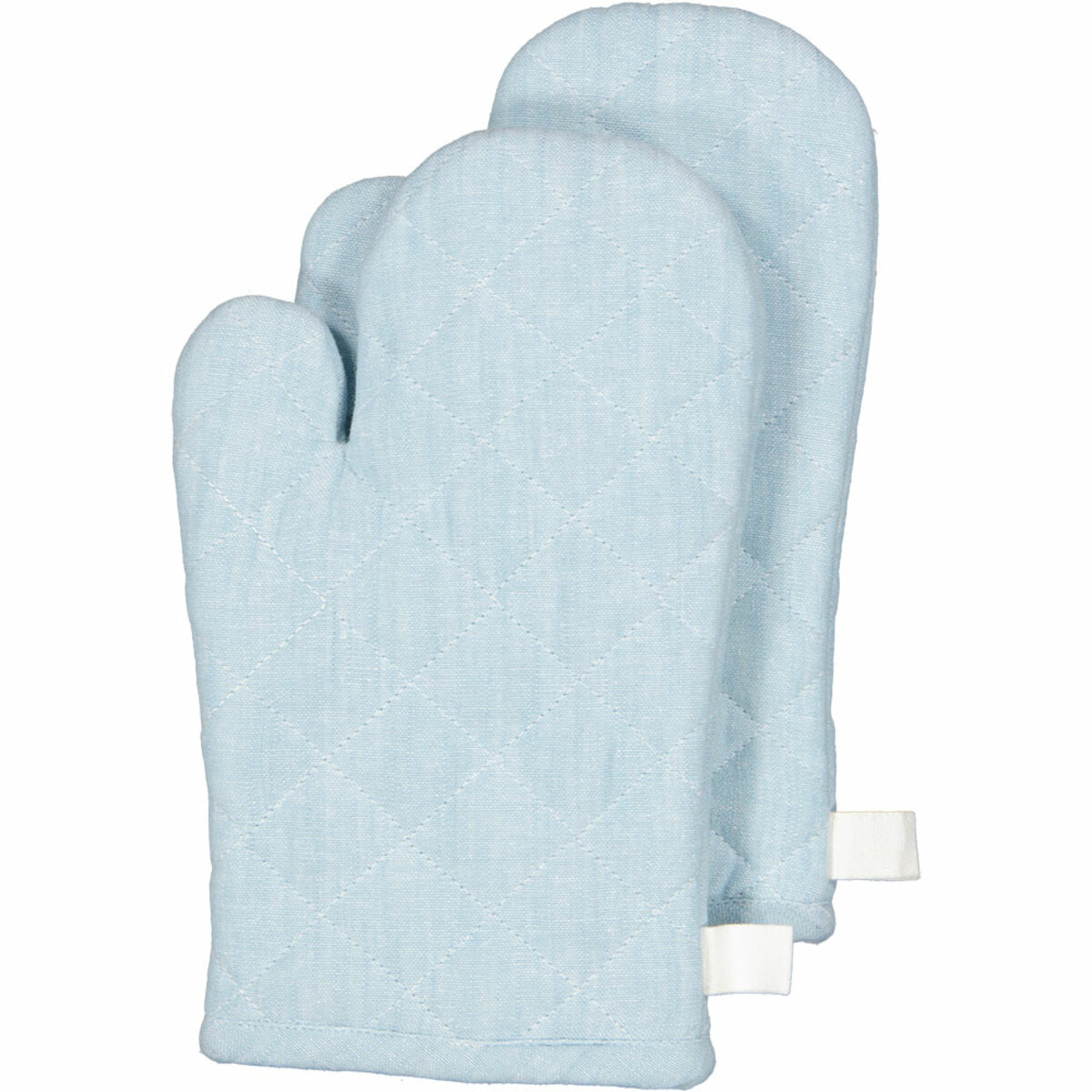Bild 1 von Ofenhandschuh 2er-Pack, Hellblau, 17x29