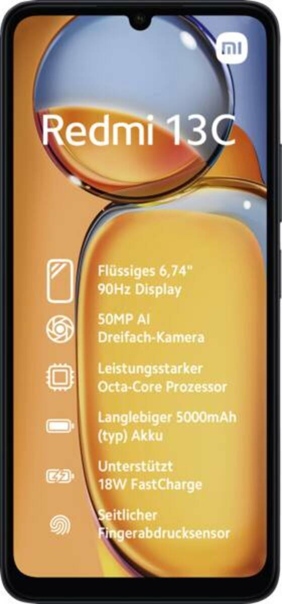 Bild 1 von Xiaomi Redmi 13C 128GB Black
