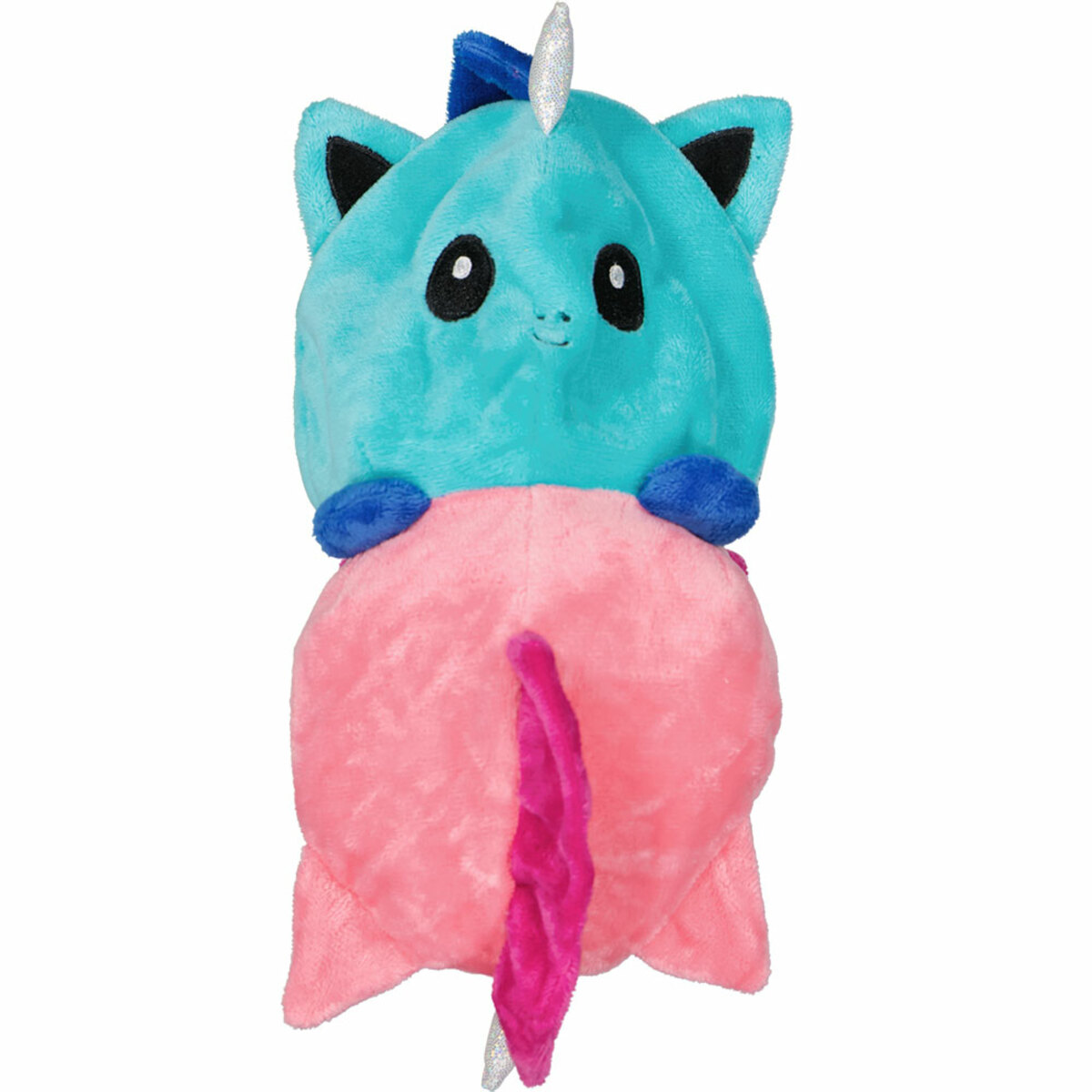 Bild 1 von Kuschel-Einhorn, Blau, ONE SIZE