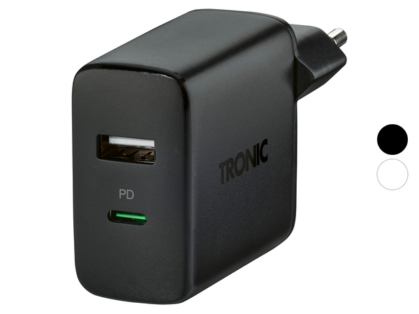 Bild 1 von TRONIC® Dual-USB-Ladegerät »TSLEU 32 A1«, PD, 32 W