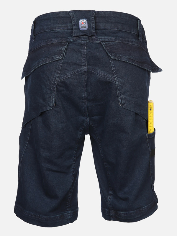 Bild 2 von Herren Denim Arbeitshose mit vielen Details
                 
                                                        Blau