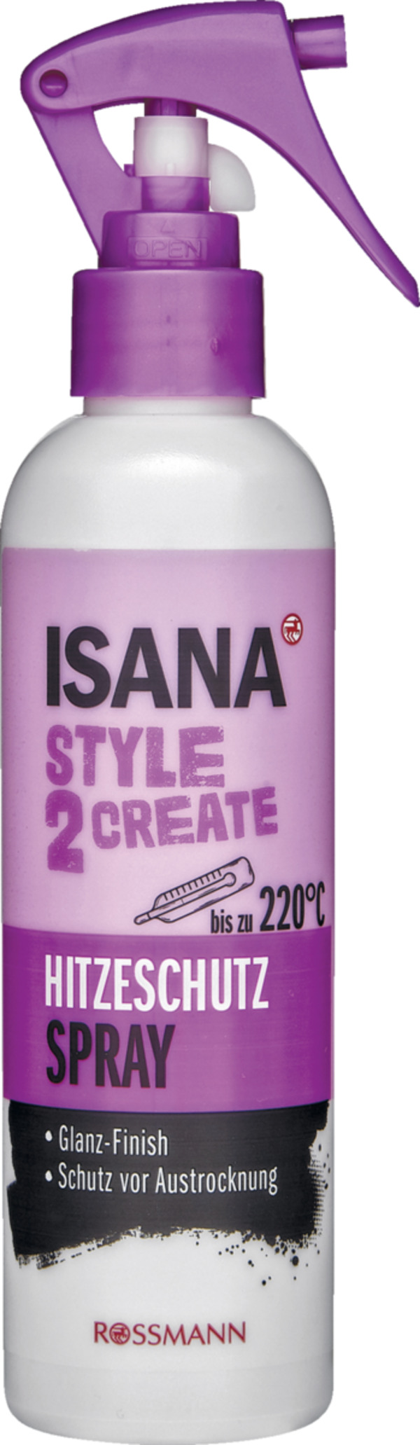 Isana Style2Create Hitzeschutz Spray - 200 ml - INCI Beauty