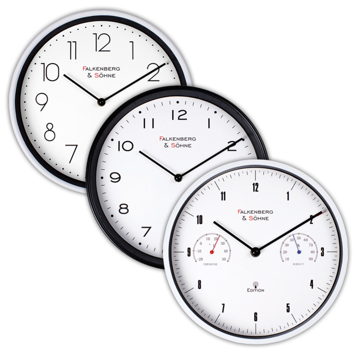 Bild 1 von Falkenberg & Söhne Funk-Wanduhr