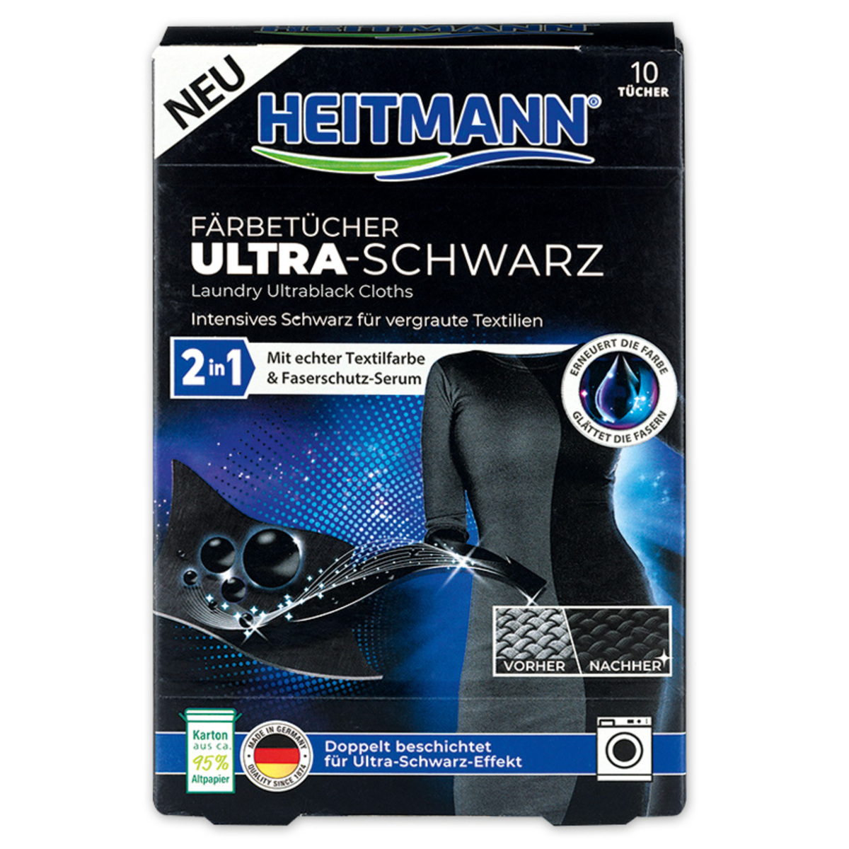 Bild 1 von Heitmann Farbtücher Ultra-Schwarz