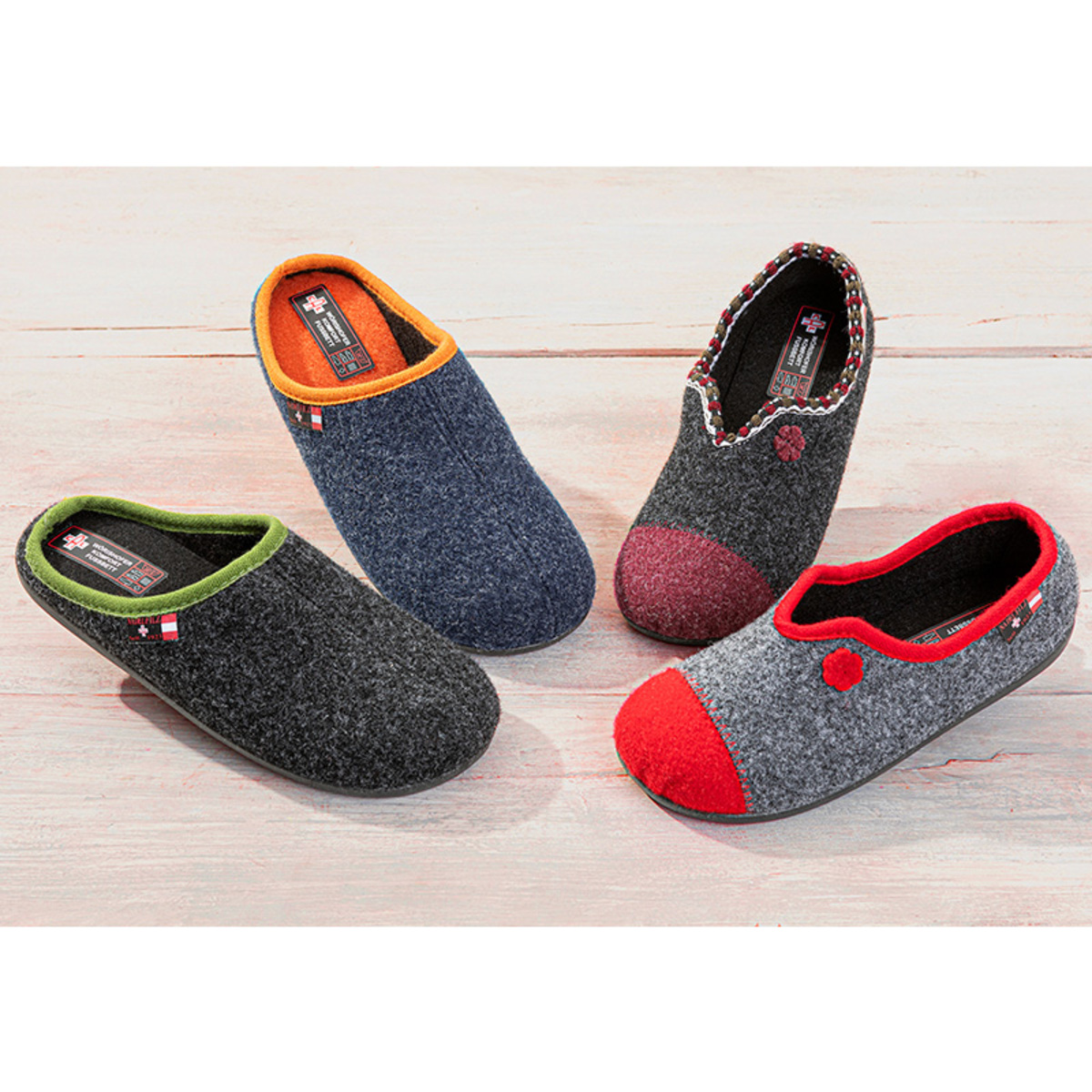 Bild 1 von Ellenor/Ronley Marken-Filzhausschuhe