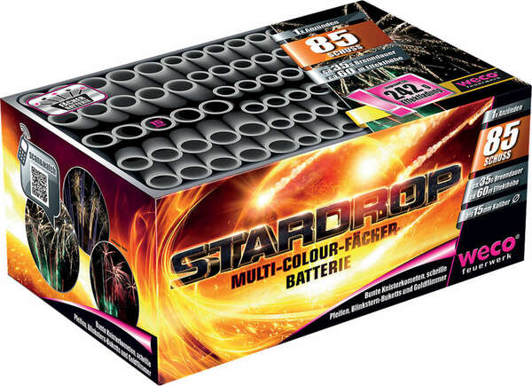 Bild 1 von WECO Multi-Colour-Fächer-Batterie »Stardrop«