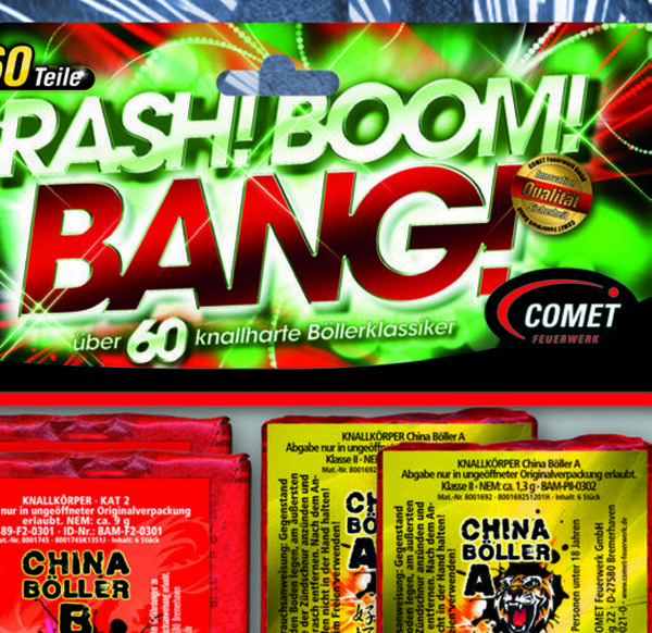 Bild 1 von COMET Knallsortiment Crash Boom Bang