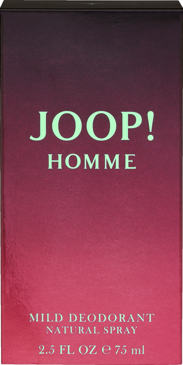 Bild 2 von Joop! Homme, Mild Deodorant Spray 75 ml