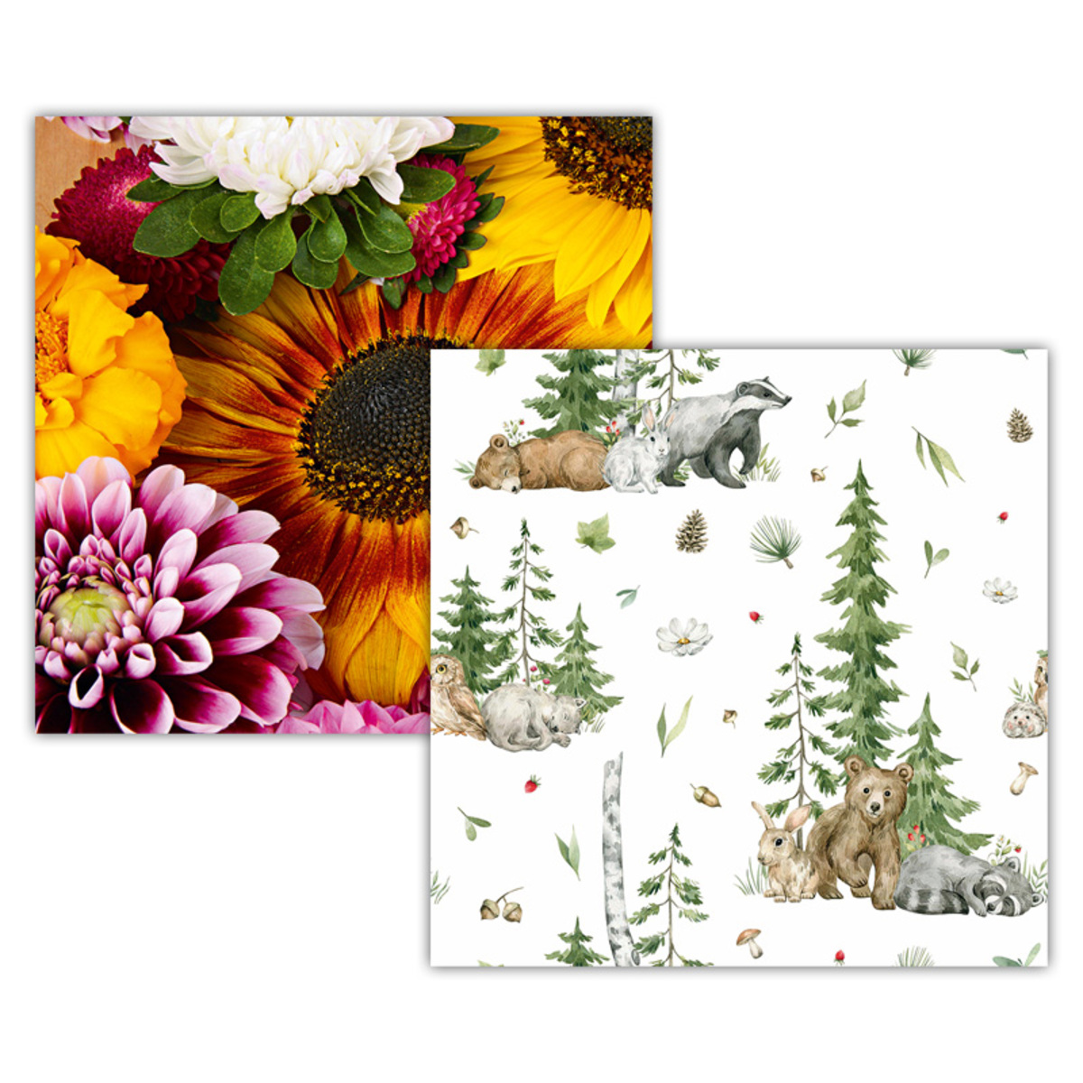 Bild 1 von Daunasoft Motiv-Servietten