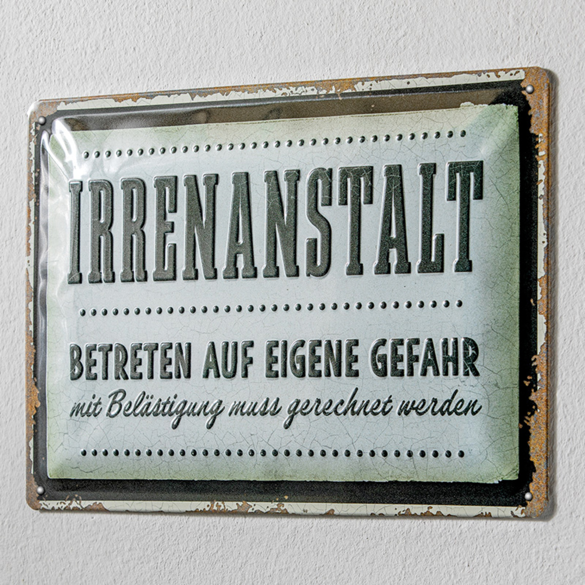 Bild 1 von Bella Casa Retro-Metallschild "Home Kollektion"