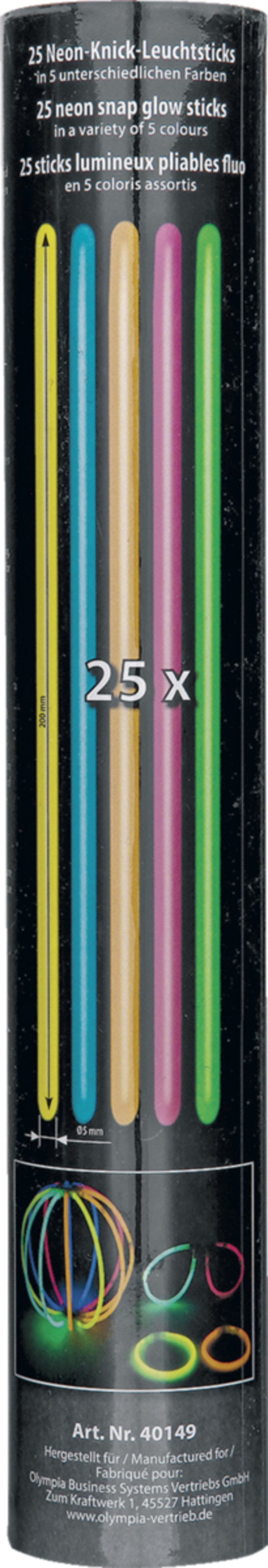 Bild 2 von IDEENWELT Neon-Knick-Leuchtsticks