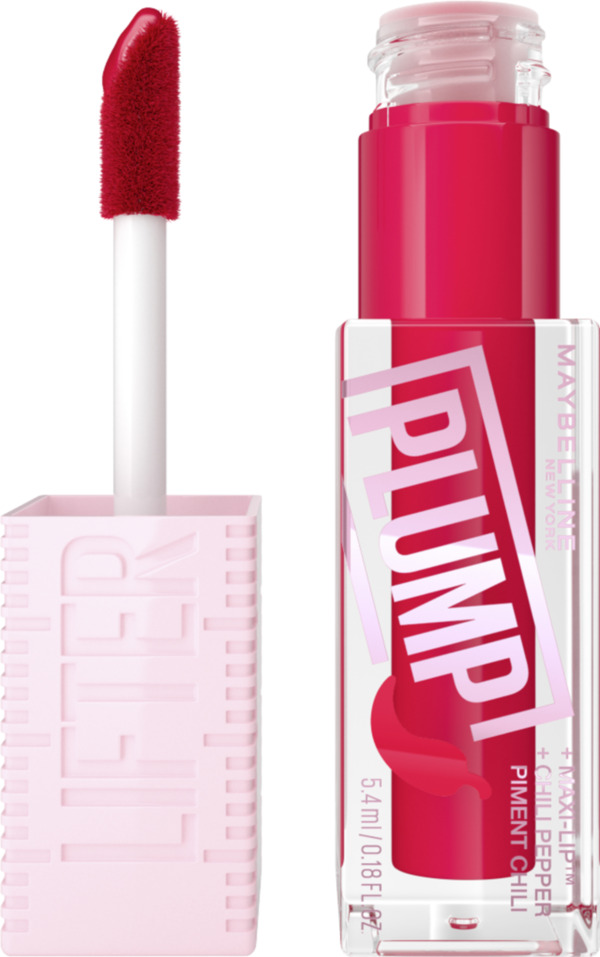 Bild 3 von Maybelline New York Lip Lifter Gloss XXL Plump Nr. 004 RED FLAG