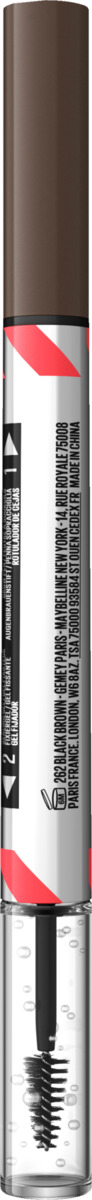 Bild 2 von Maybelline New York Build-A-Brow Augenbrauenstift Nr. 262 Black Brown + Versiegelungsgel