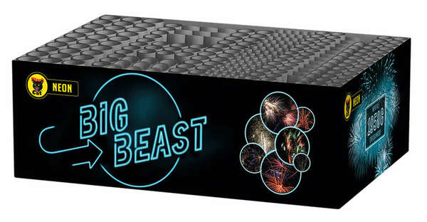 Bild 1 von COMET XXL-Neon-Brillant-Fächer-Verbund-Feuerwerk »Big Beast«