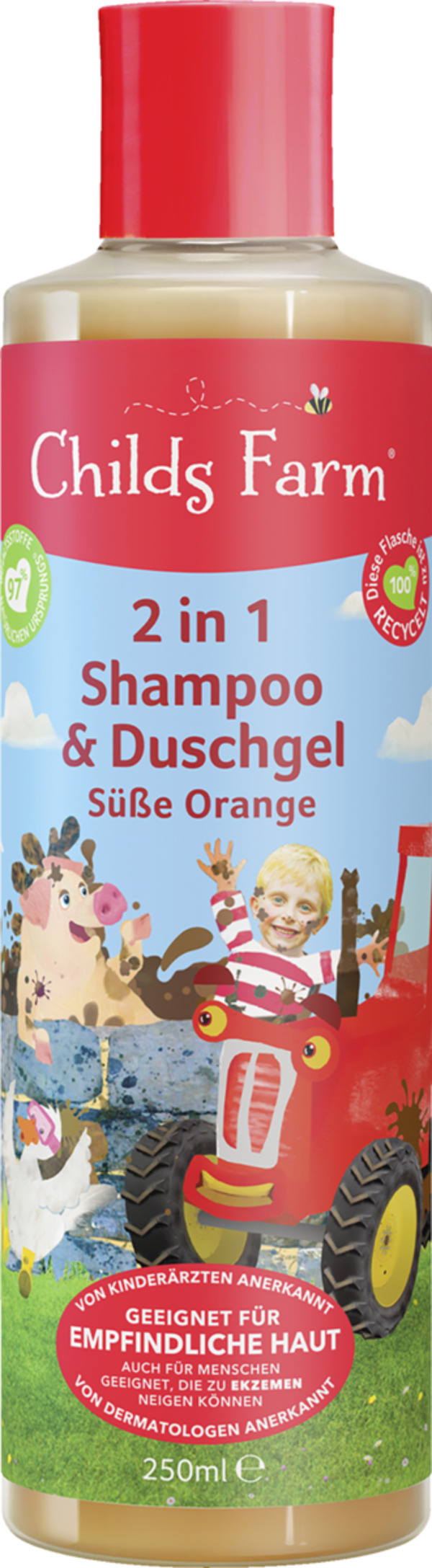 Bild 1 von Childs Farm 2in1 Shampoo & Duschgel Süße Orange