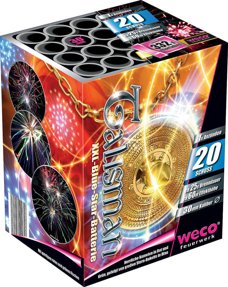 Bild 1 von WECO XXL-Blue-Star-Batterie »Talisman«