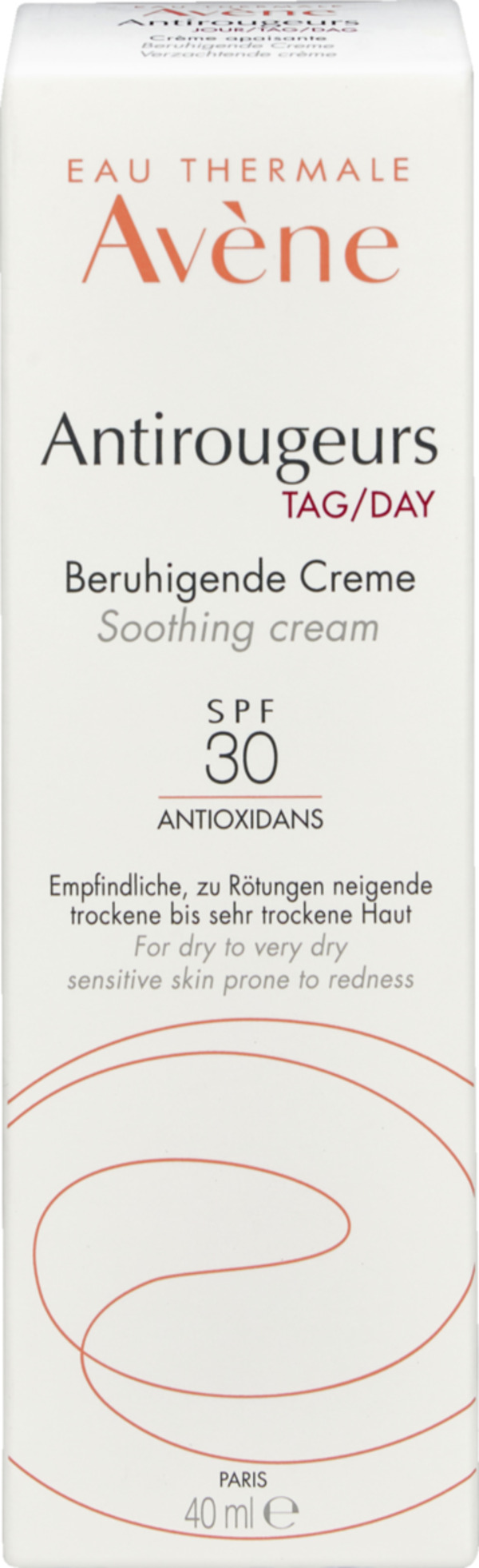 Bild 1 von Avène Antirougeurs TAG Beruhigende Creme LSF 30