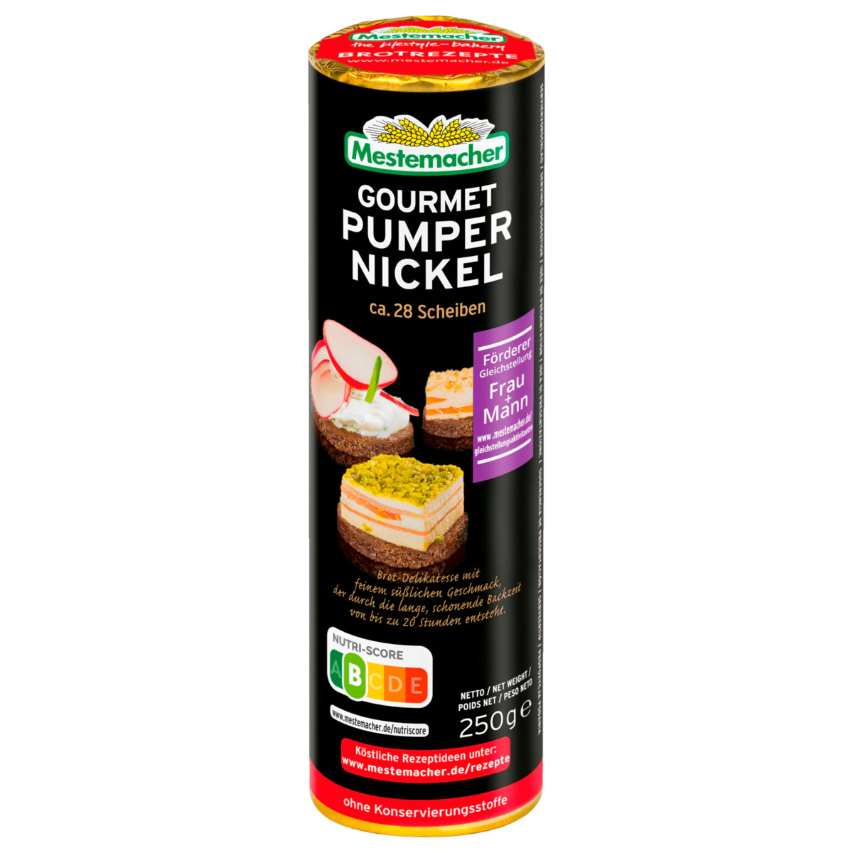 Bild 1 von Mestemacher Gourmet-Pumpernickel 250g