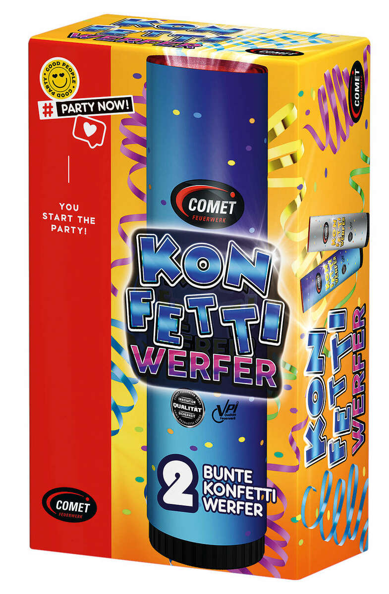 Bild 1 von COMET Jugendfeuerwerk »Konfetti-Werfer L«