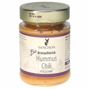 Sanchon BIO Brotaufstrich Hummus Chili