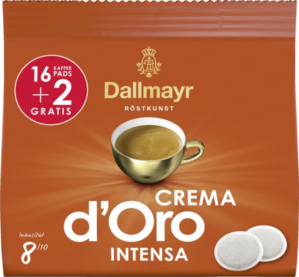 Bild 1 von Dallmayr Crema d'oro Intensa Kaffeepads