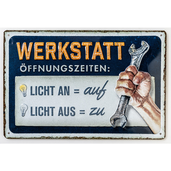 Bild 3 von Bella Casa Retro-Metallschild "Home Kollektion"